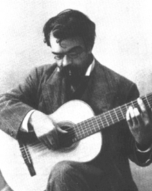 Francisco T�rrega portrait